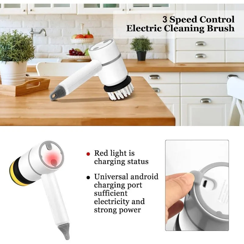 Portable Short Cleaning Brush