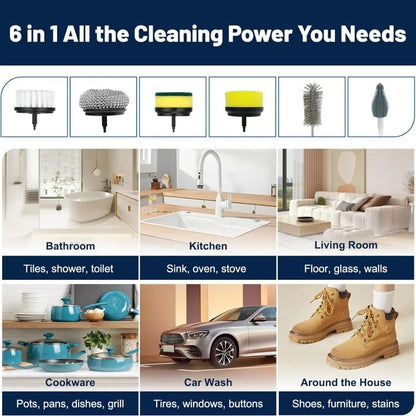 Portable Short Cleaning Brush